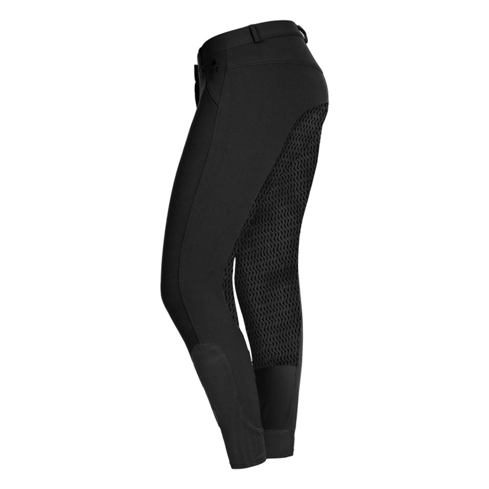 Pantaloni Equitazione Dahlia Silicone, Nero.