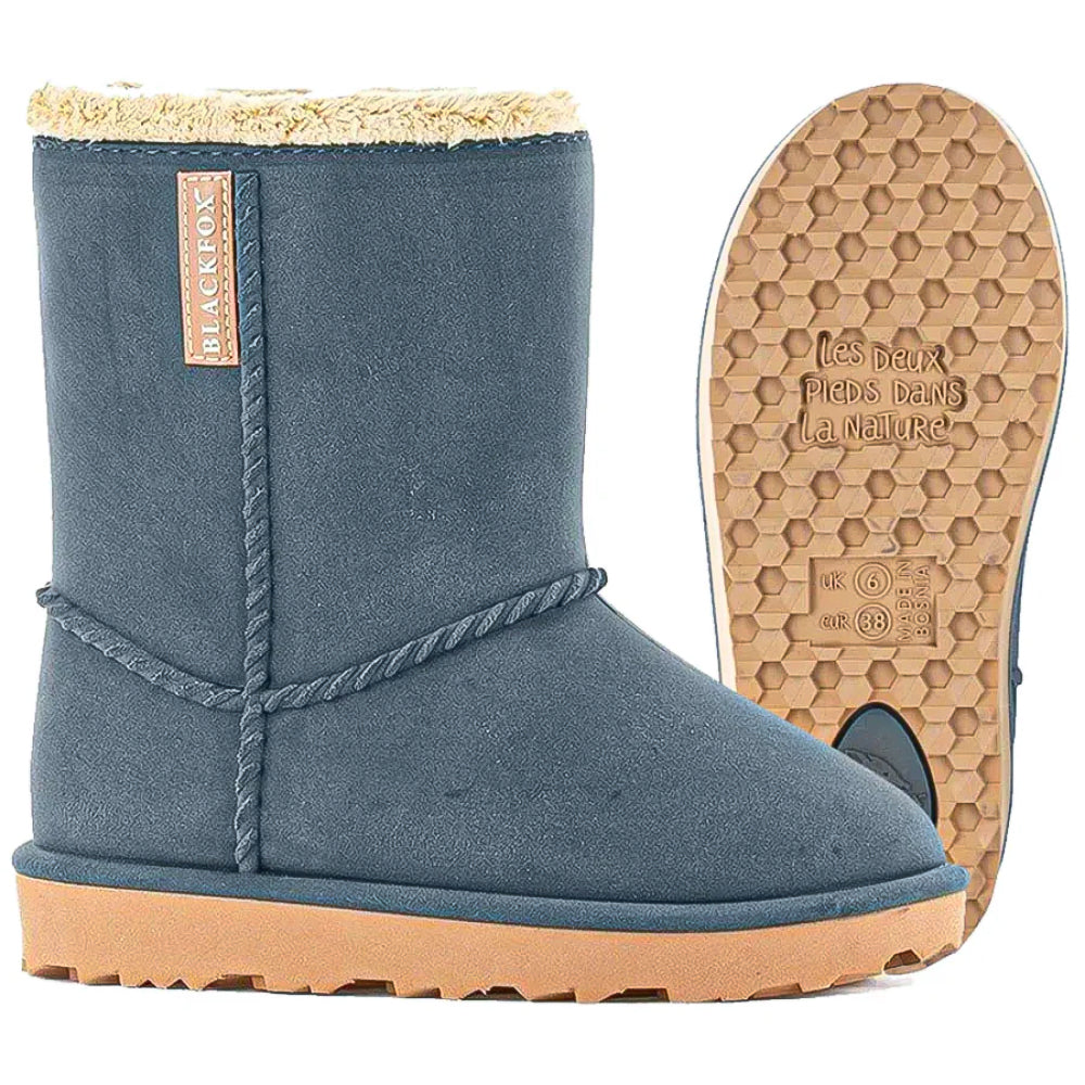 Blackfox Stivali Invernali Bambino Cheyennettoo Kaki/Marine - Viola - Comodi e Resistenti
