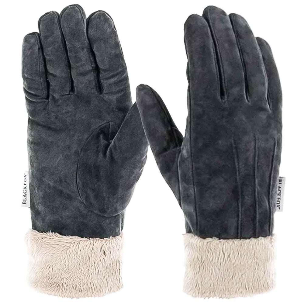Guanti Invernali Cheyenne Neri - Eleganza e Calore per Affrontare il Freddo