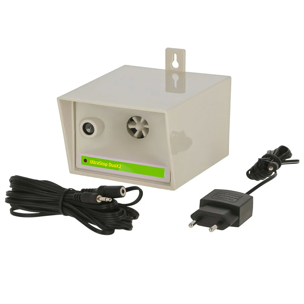 UltraStop DuoX2 Dispositivo Ultrasuoni Anti-Infestanti per Interni/Esterni