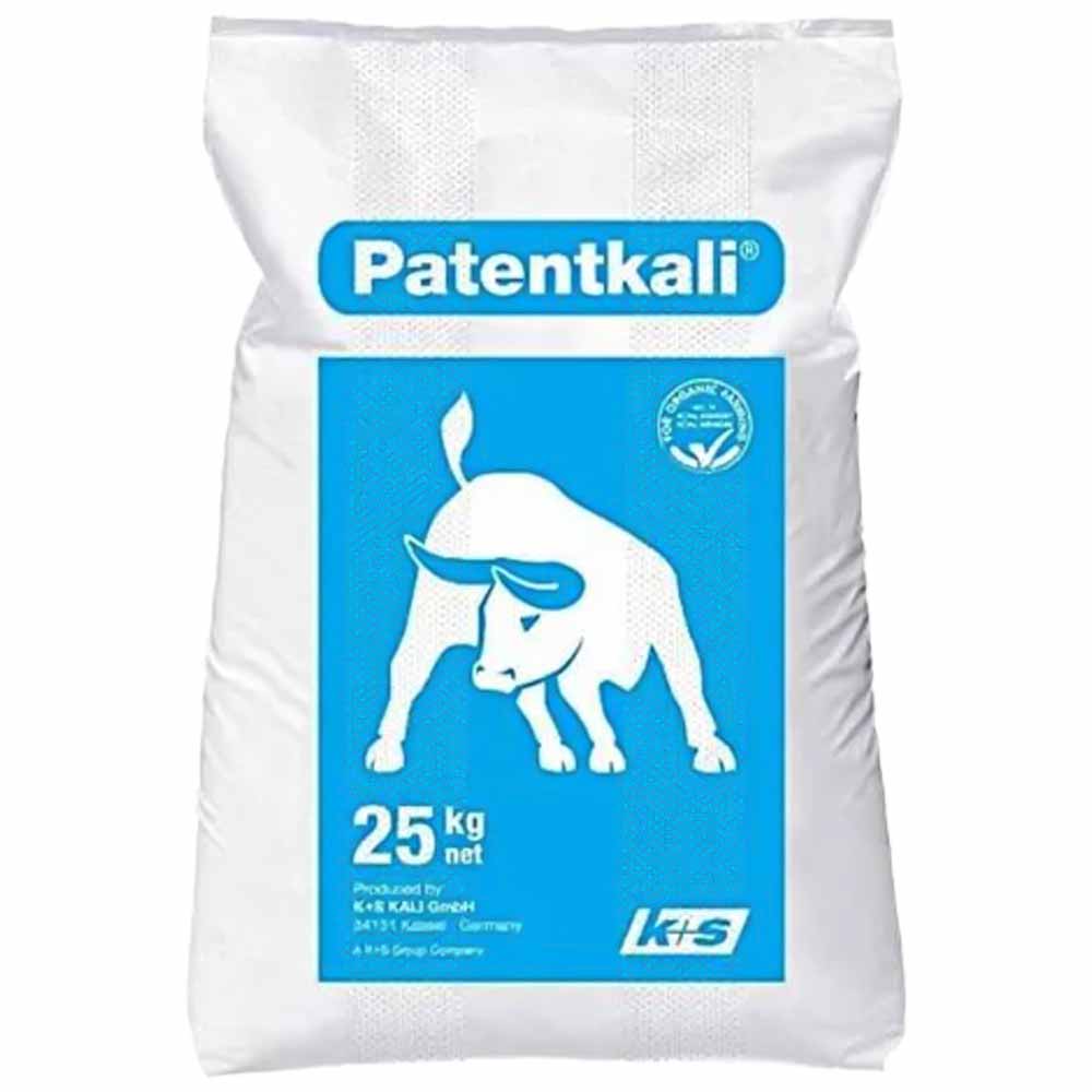 Patentkali 30K2O+10MgO 25kg – Kaliumsulfat-Dünger für Pflanzen – agritura