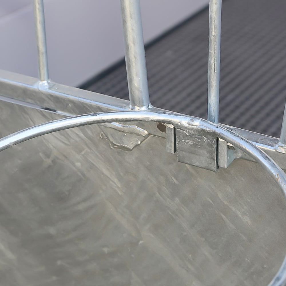 Box per vitelli con griglia antiscivolo e pannelli PVC