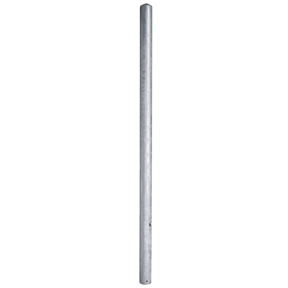 Palo in acciaio Ø76mm con boccola di fissaggio