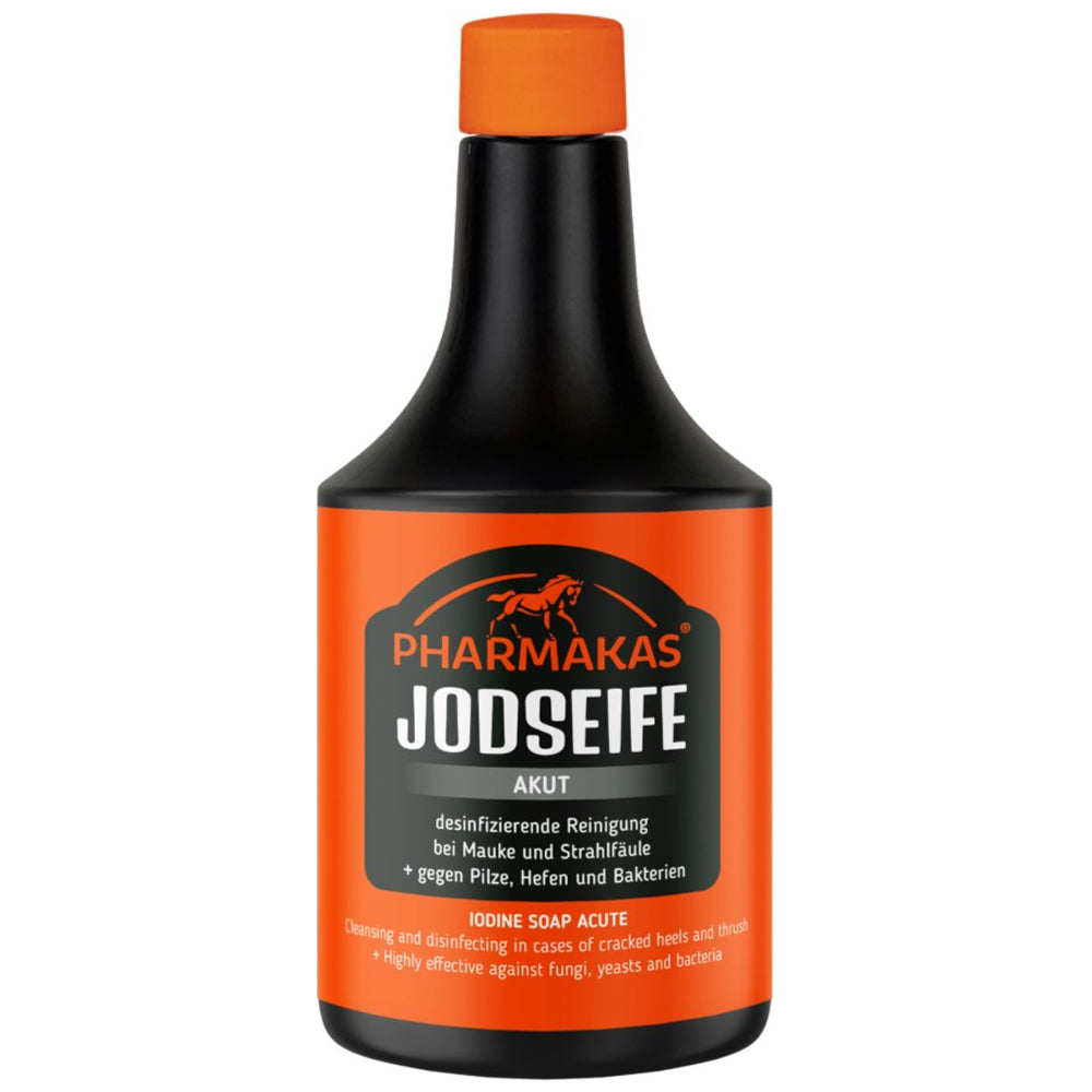 Pharmakas Sapone allo Iodio 500ml – Pulizia Disinfettante per Cavalli