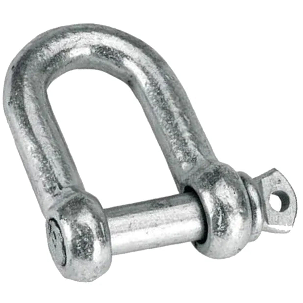 Grillo Dritto in Acciaio Zincato – Connettore Resistente per Catene