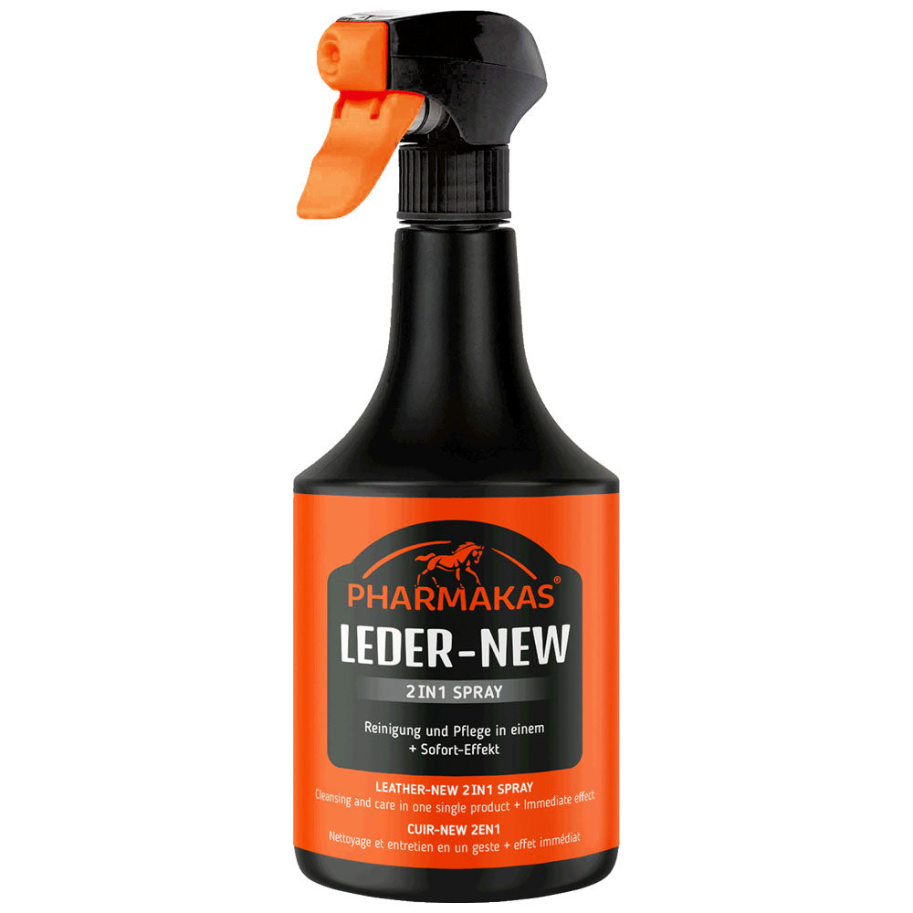Pharmakas Leder-New 2in1, 500 ml – Pulitore e Condizionatore per Pelle