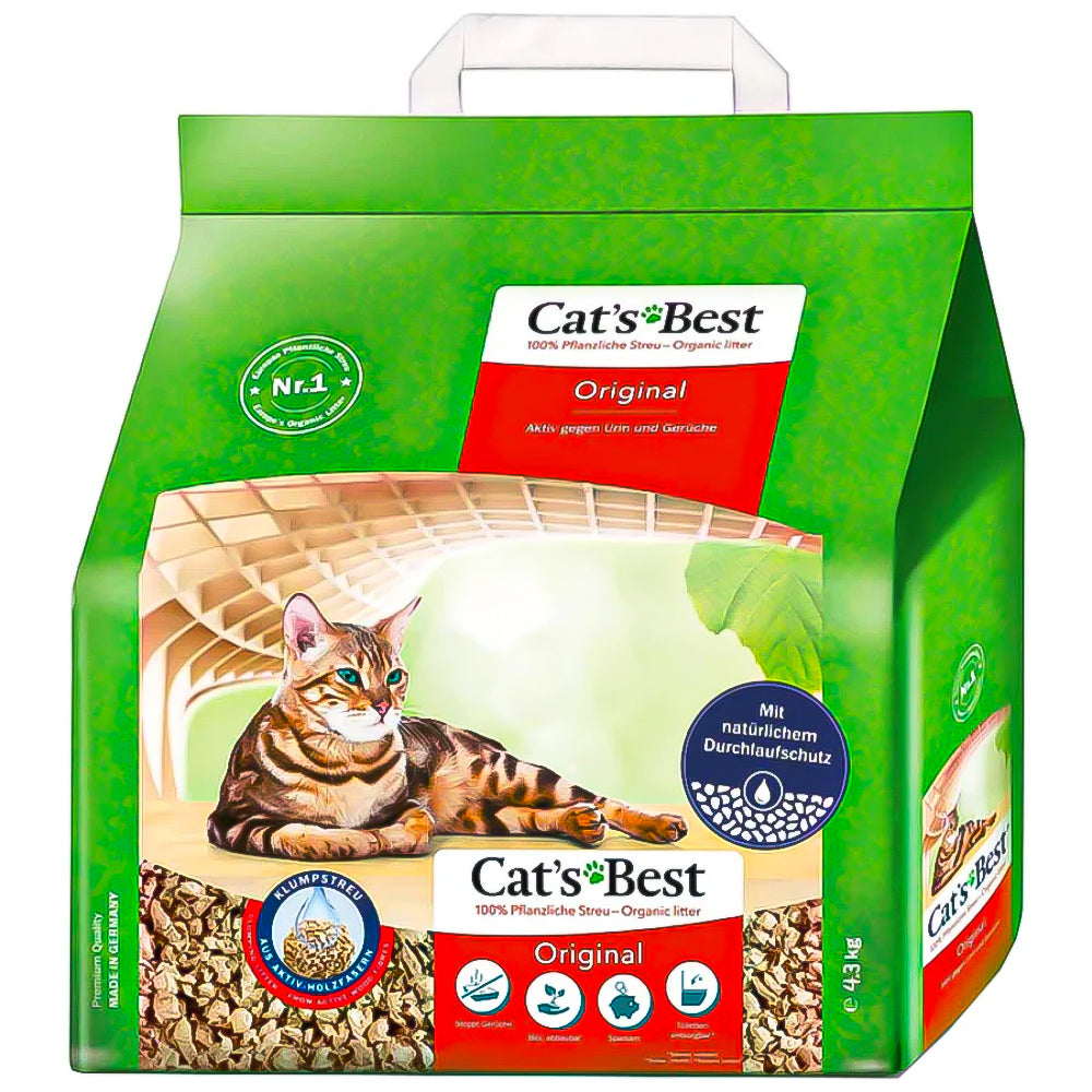 Cat’s Best Original Lettiera Agglomerante e Contenitiva