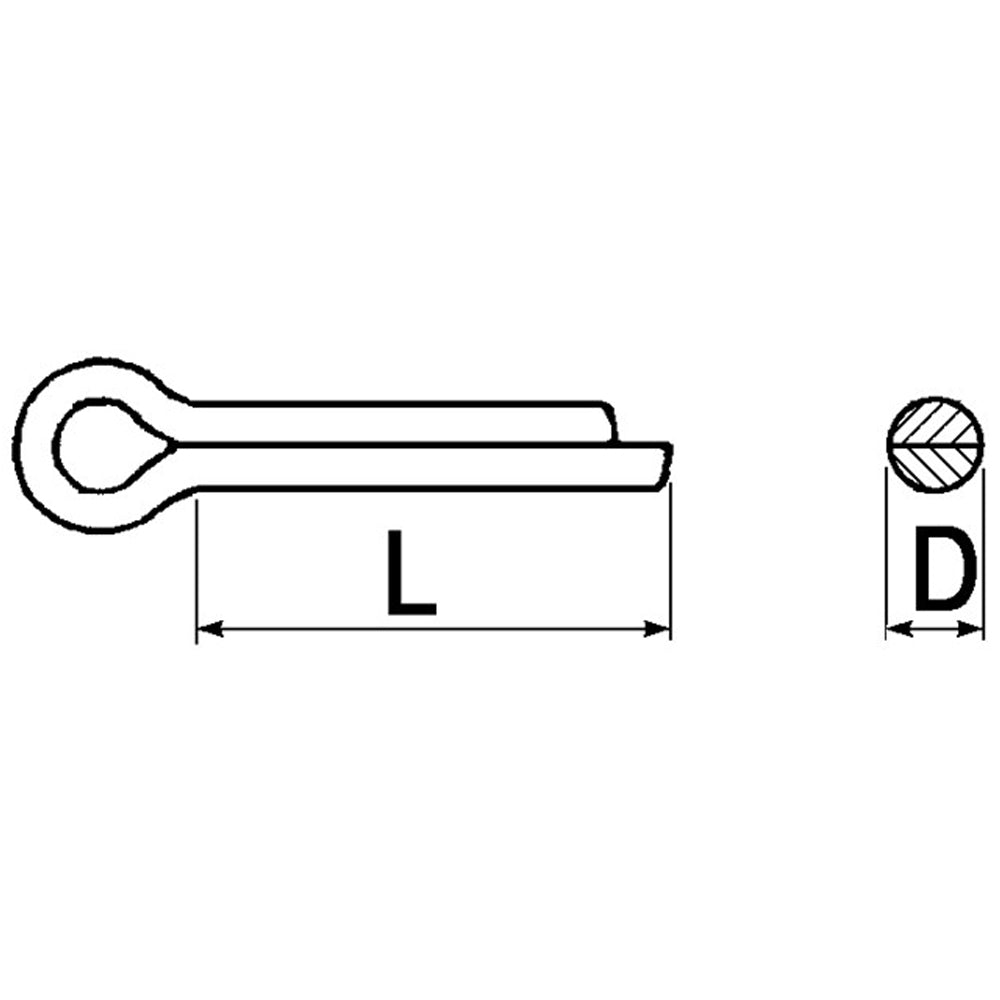 Spina 6,0 x 60mm – Spine di Sicurezza di Alta Qualità