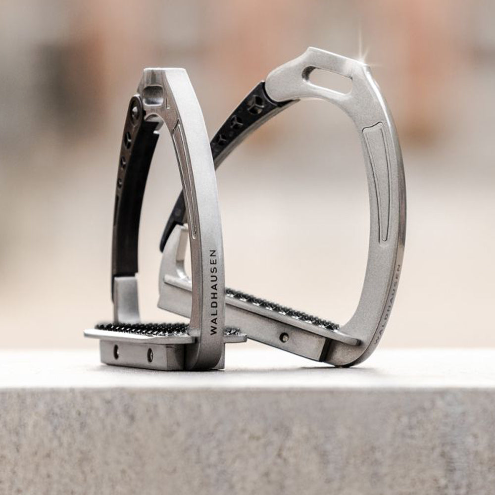 Pro Staffa di Sicurezza in per Equitazione con Cerniera Anticaduta - 12cm