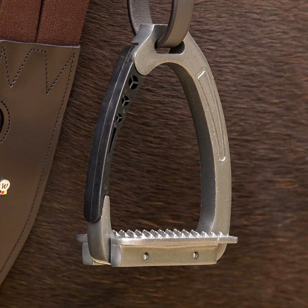 Pro Staffa di Sicurezza in per Equitazione con Cerniera Anticaduta - 12cm