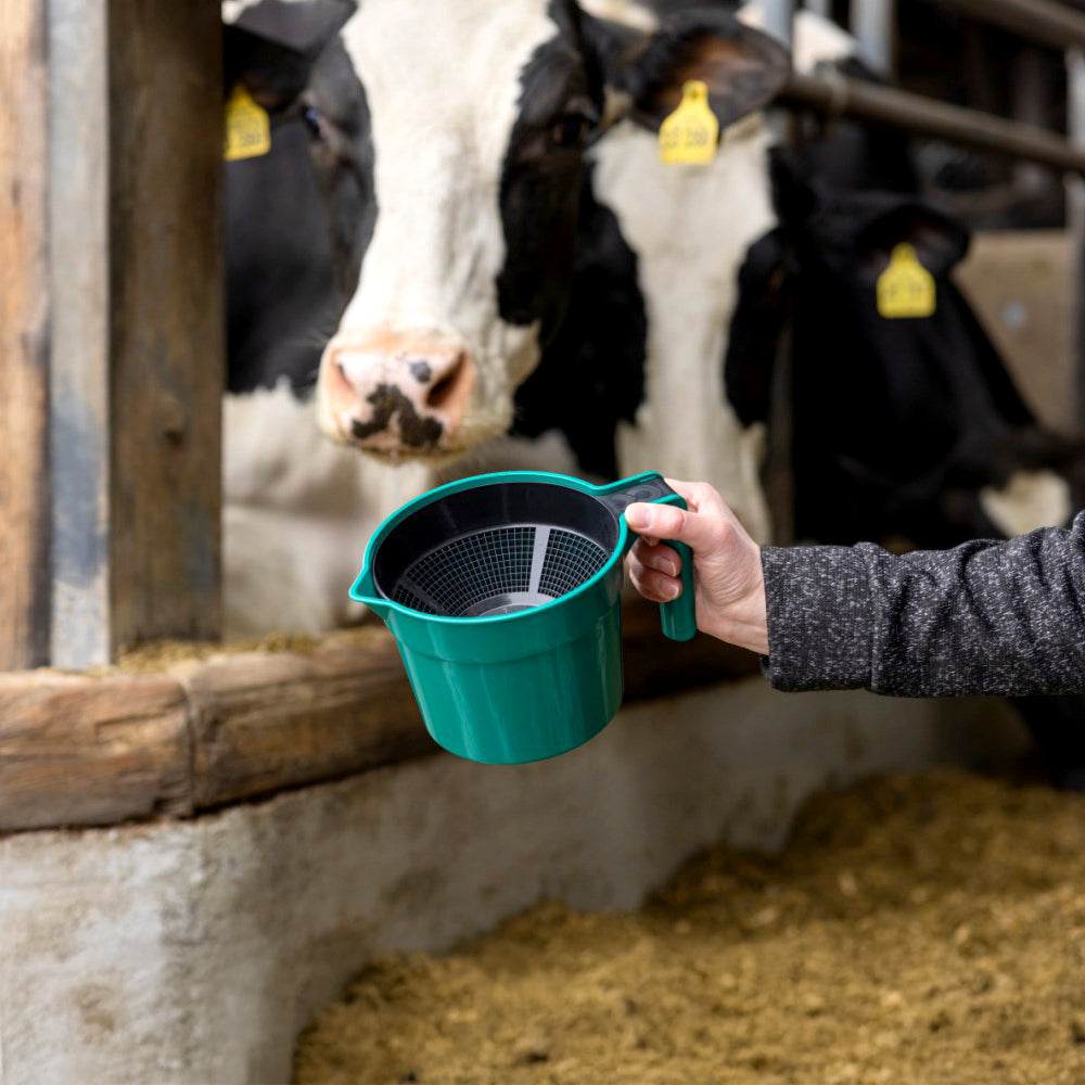 Bicchiere di Controllo Latte Premium 1500 ml – Con Filtro Nero