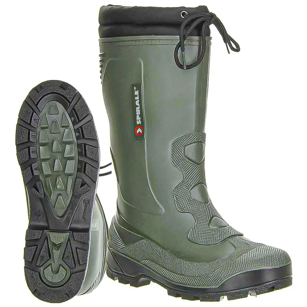 Stivale PVC John foderato verde