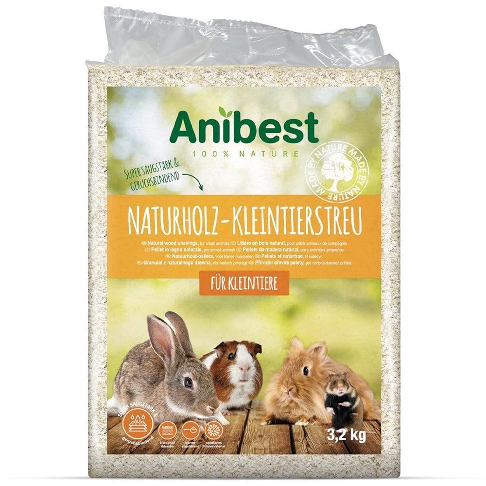 Anibest Kleintierstreu 60 L / 3,2kg