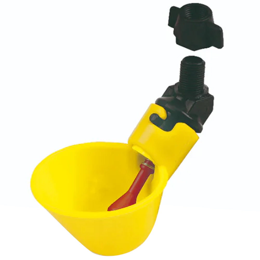 Alimentatore a Palette per Pollame con Serbatoio / Tubo – Set da 2 unità