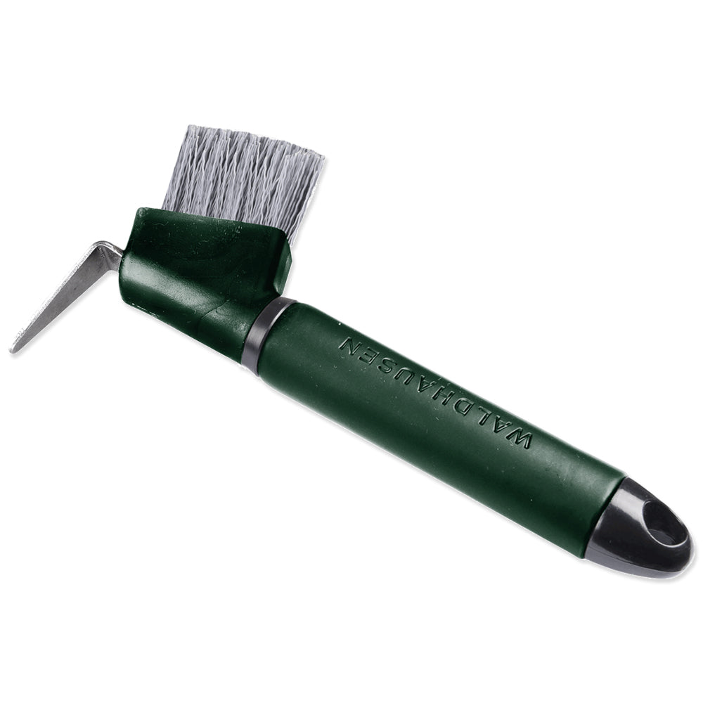 Curasnetta Sintetica con Setole Rigide e Impugnatura in Ecopelle – 18cm