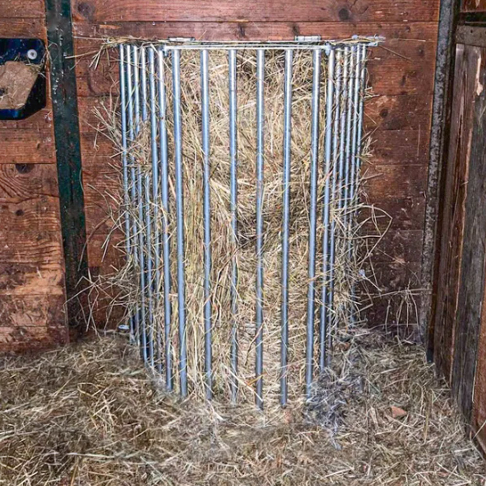 Mangatoia da Parete Regolabile per Cavalli – da 1,00 a 2,00 m per Stalla e Recinto