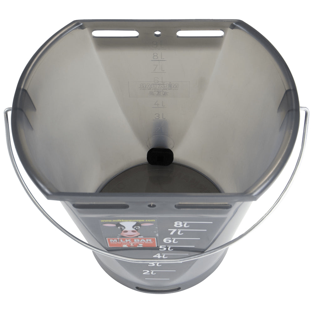 Secchio per allattamento Milkbar 9 litri semitrasparente