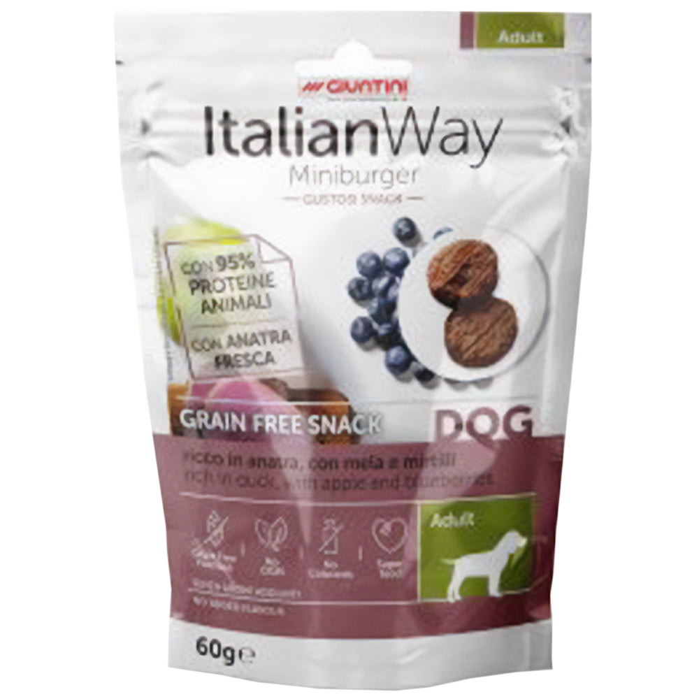 Italian Way mini burger - Snack Grain Free per cani