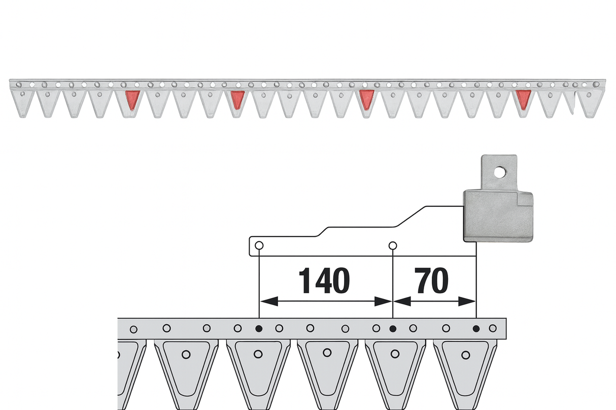 MM ESM Upper and Lower Blade – 205 cm