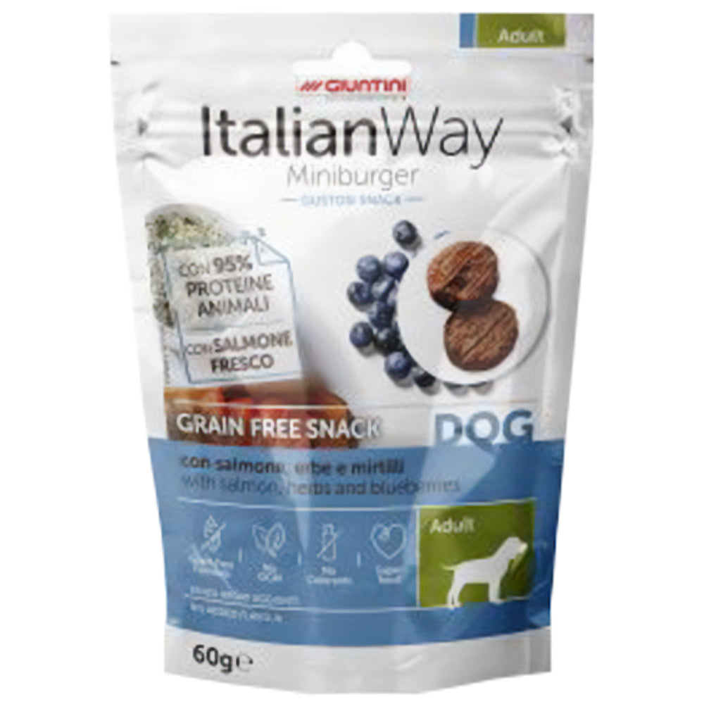 Italian Way mini burger - Snack Grain Free per cani