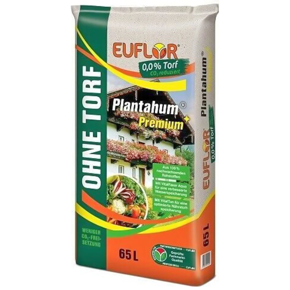 Euflor Plantahum Premium Terriccio Senza Torba – 100% Naturale & Sostenibile