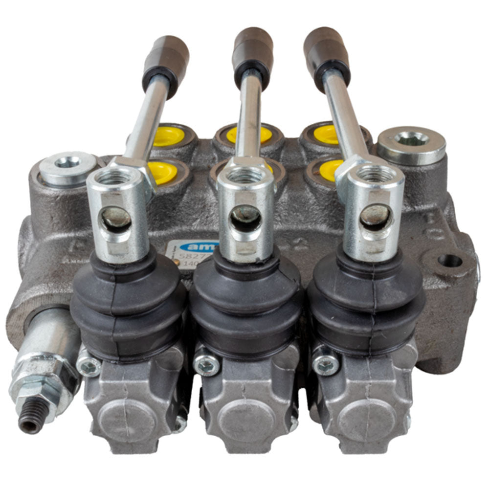 Distributore idraulico modello Basic a 3 leve doppio effetto 40litri