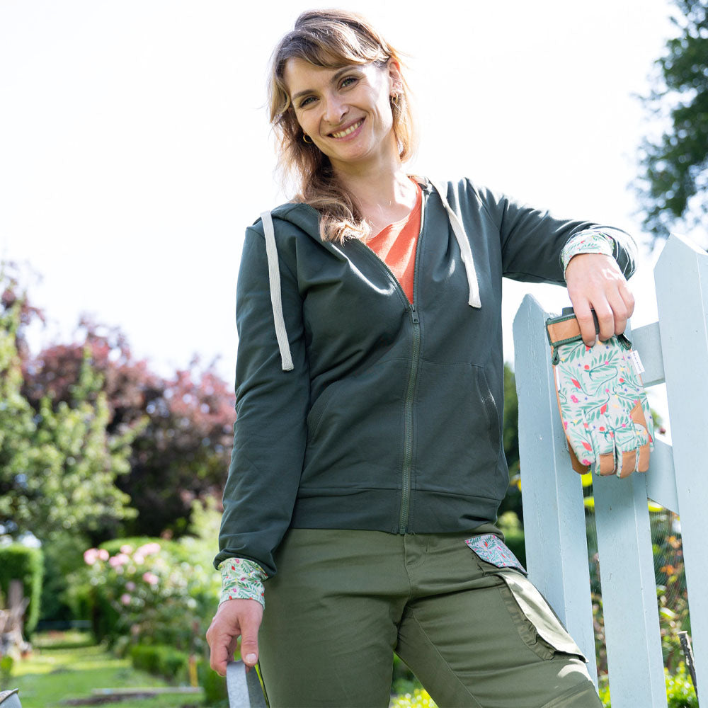 Felpa melody verde oliva di blackfox