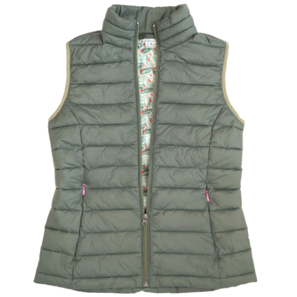 Blackfox gilet imbottito melody verde oliva