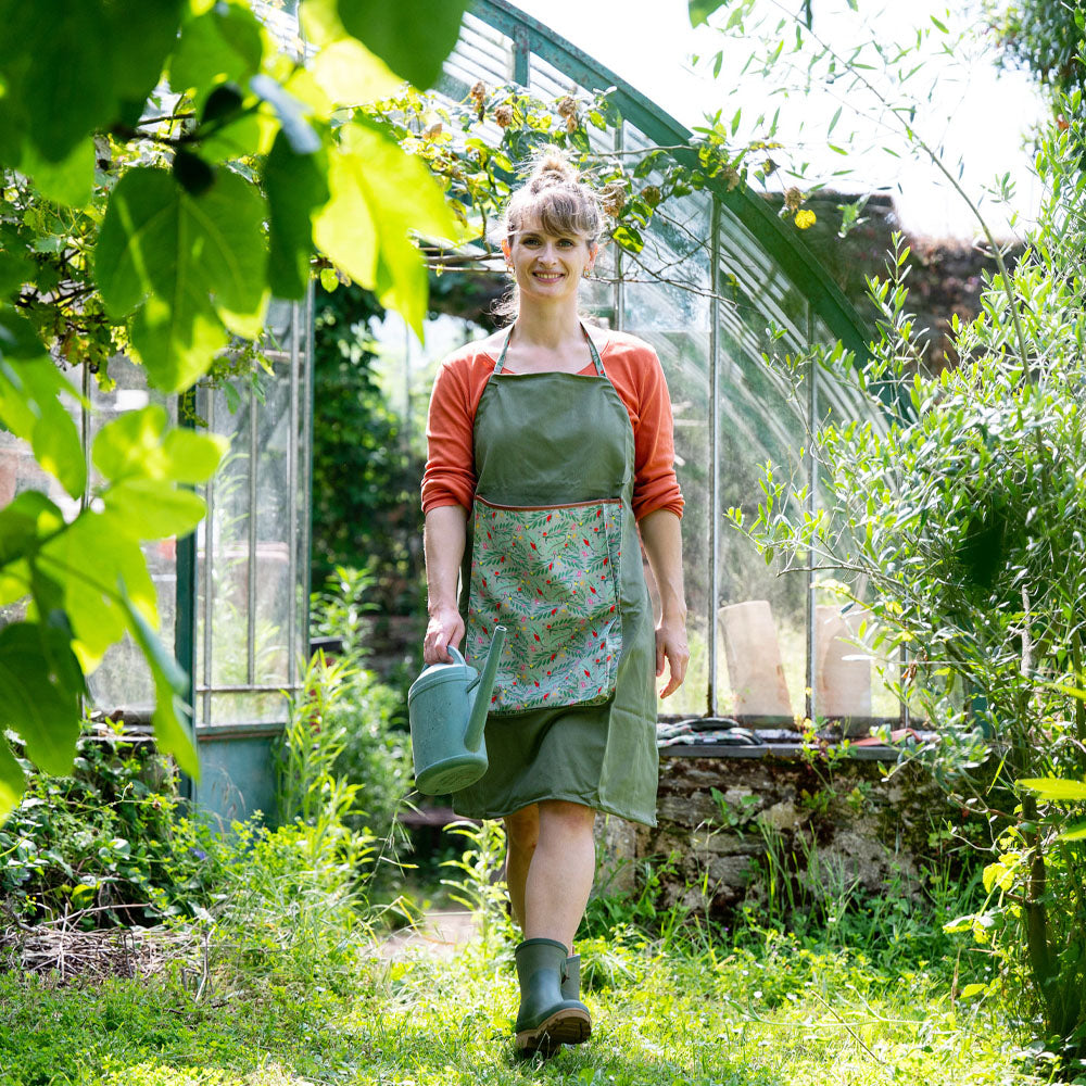 Grembiule blackfox melody per raccolta cotone verde oliva da giardino