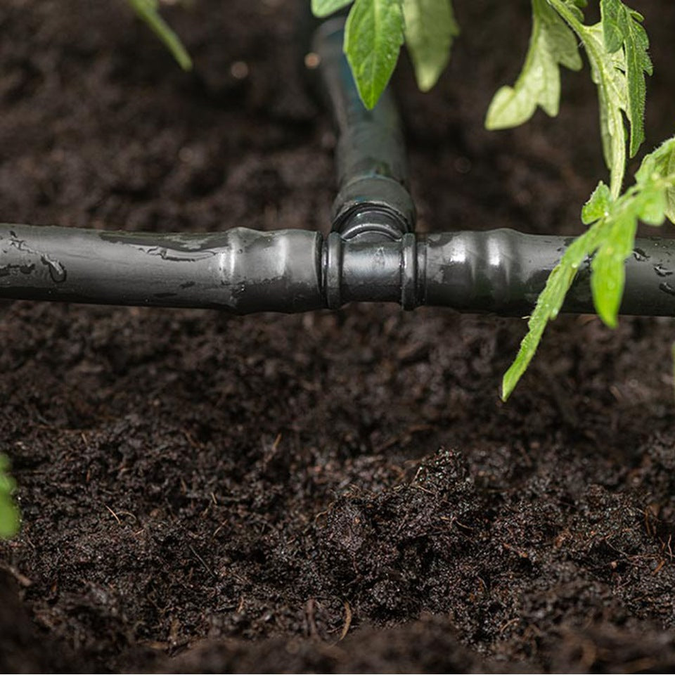 Connettore a T 13 16mm per irrigazione orto personalizzata 5 Pezzi