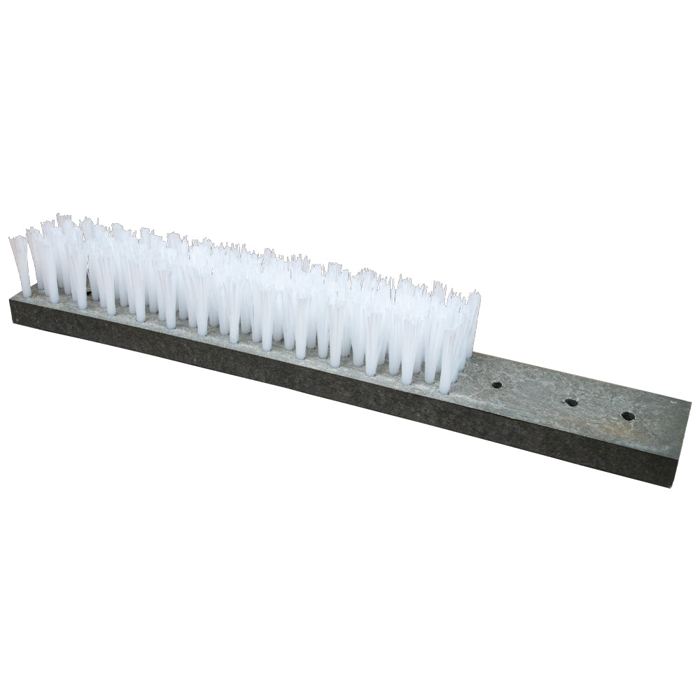 Spazzola per bovini con molla e doppia spazzola