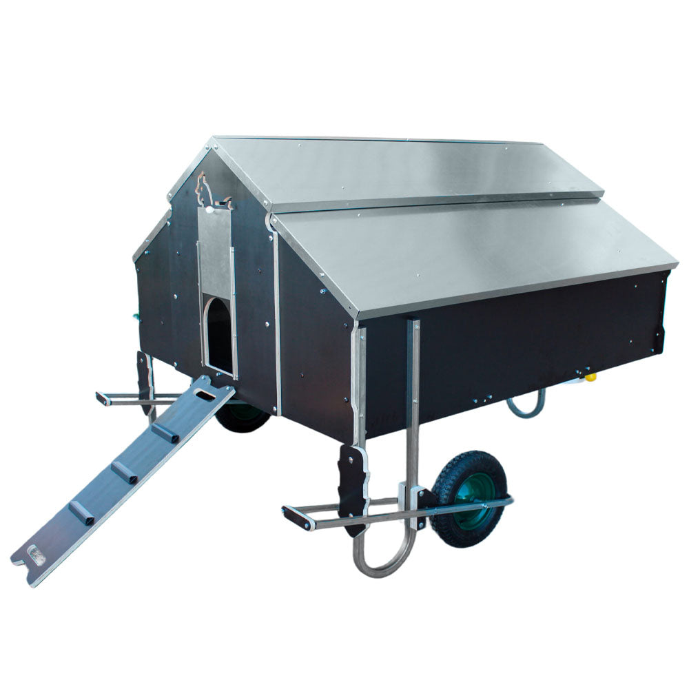 Pollaio Mobile 1,5 x 1,8 M – Trasportabile per 5–7 Galline