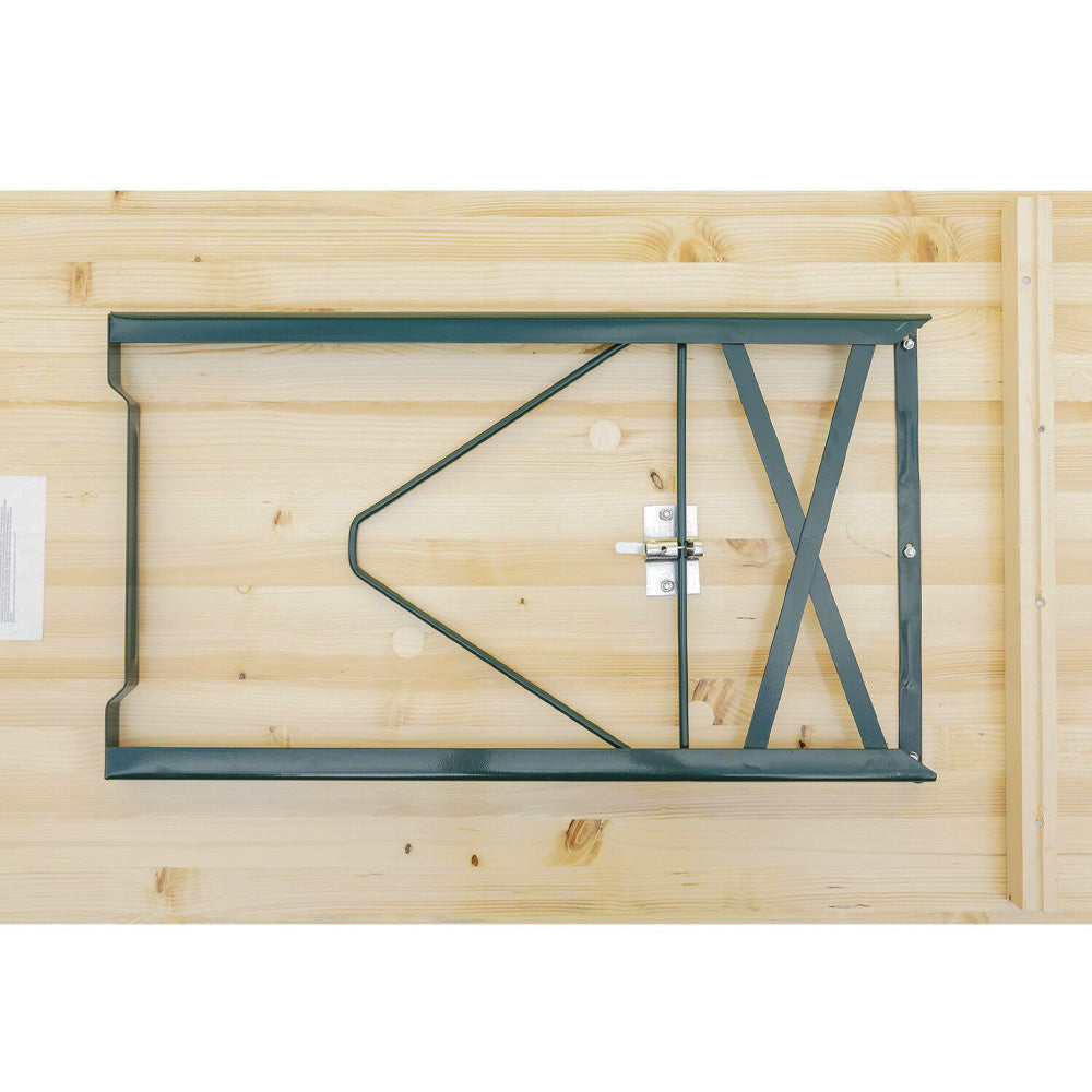 Set Birreria in Legno 220x70cm con Tavolo e Panche Pieghevoli