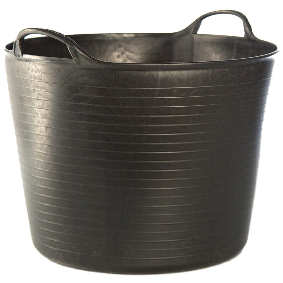 Capiente secchio flessibile 42L polietilene riciclato multiuso uso domestico e agricolo