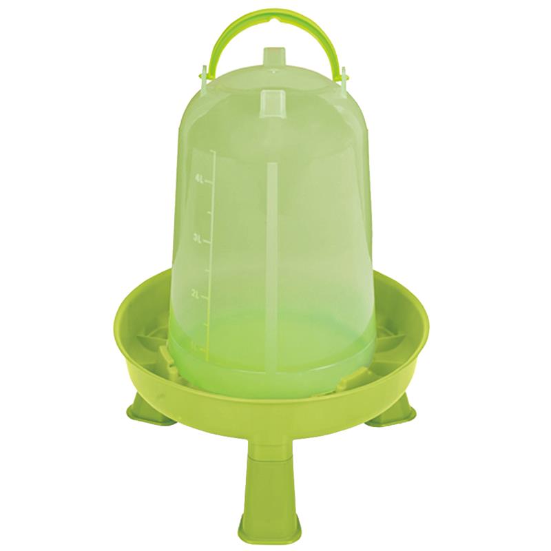 Eco pollame Mangiatoia con Piedini 5l - Verde Limone