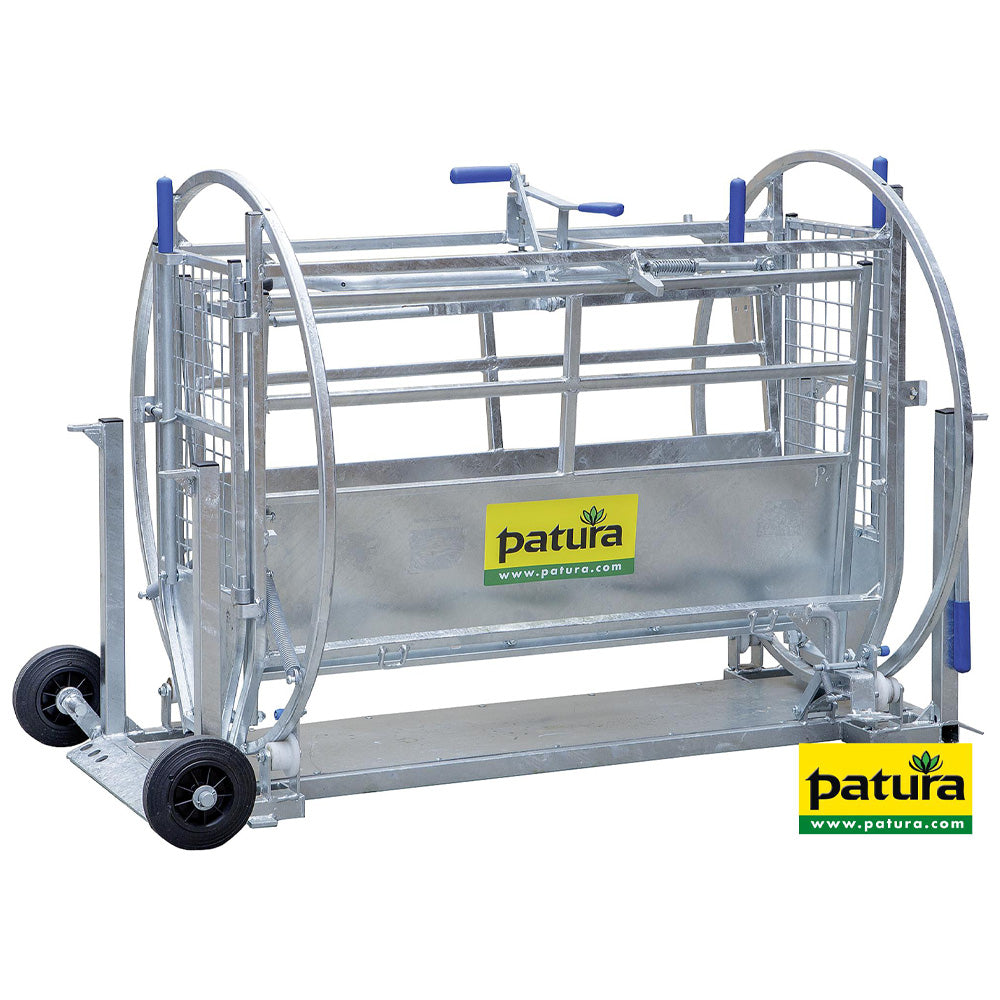 Cassa Girevole per Pecore con Telaio Mobile