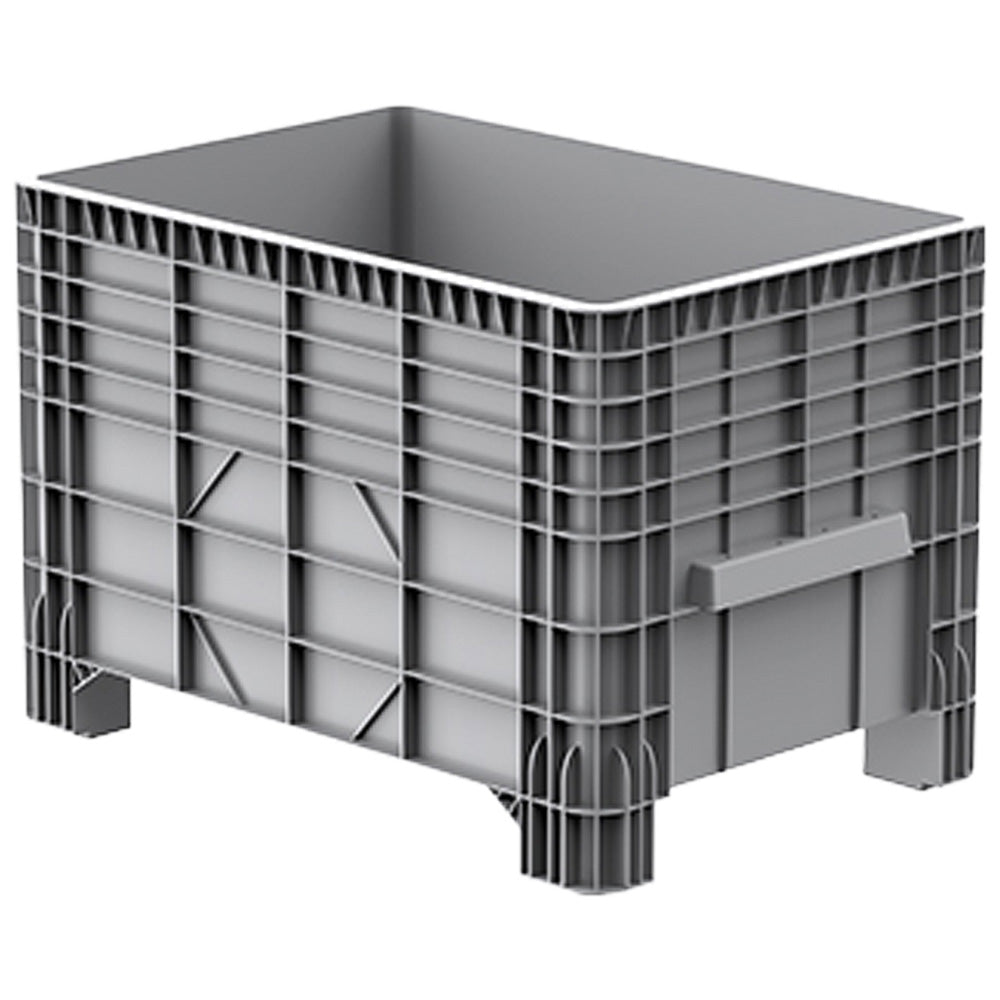 Grauer Kunststoffbehälter 600 Liter