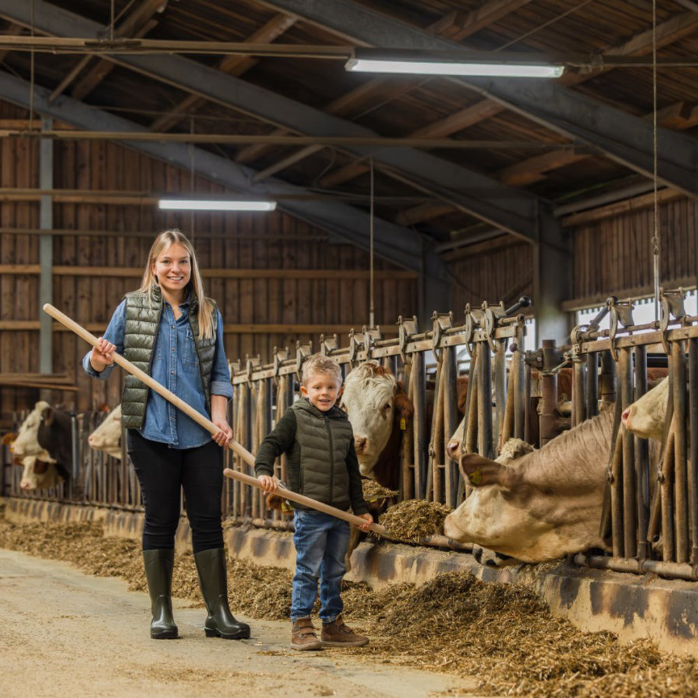 Mini Pala in Alluminio per Bambini con Manico in Legno - 90cm