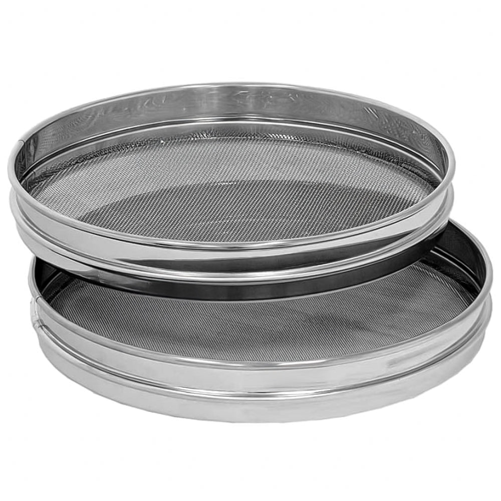 Setaccio Doppio per Miele in Acciaio Inox Ø30,5cm