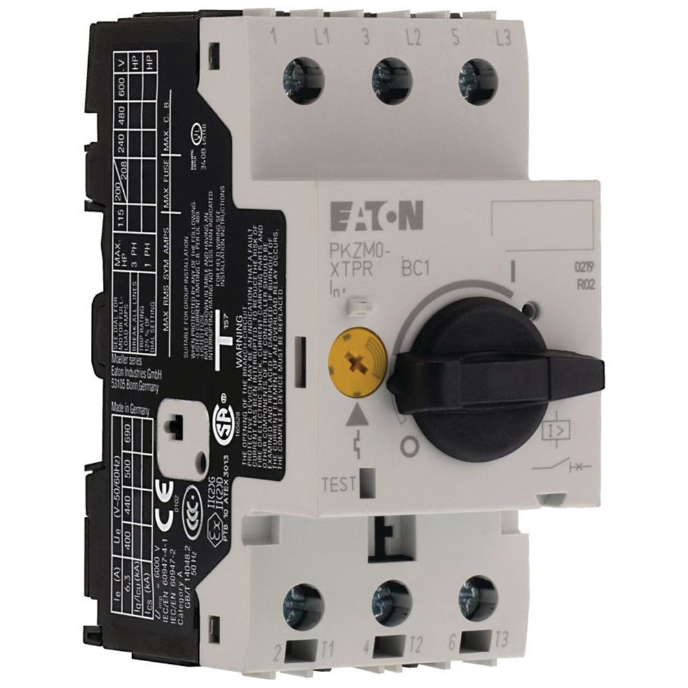 Interruttore di protezione motore 400V 6,3A per ventilatore da stalla