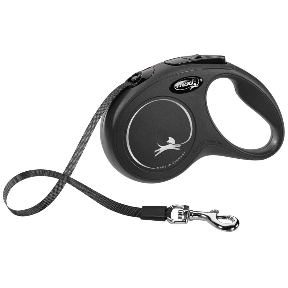 Flexi Classic Cinghia 5m con sistema di frenata breve LED e Multi Box