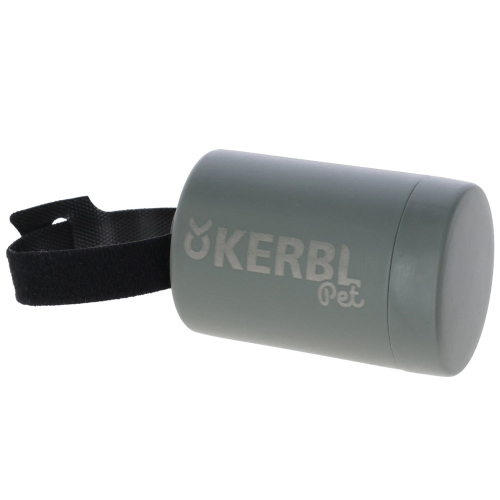 Dispenser sacchetti igienici per cani - grigio-verde