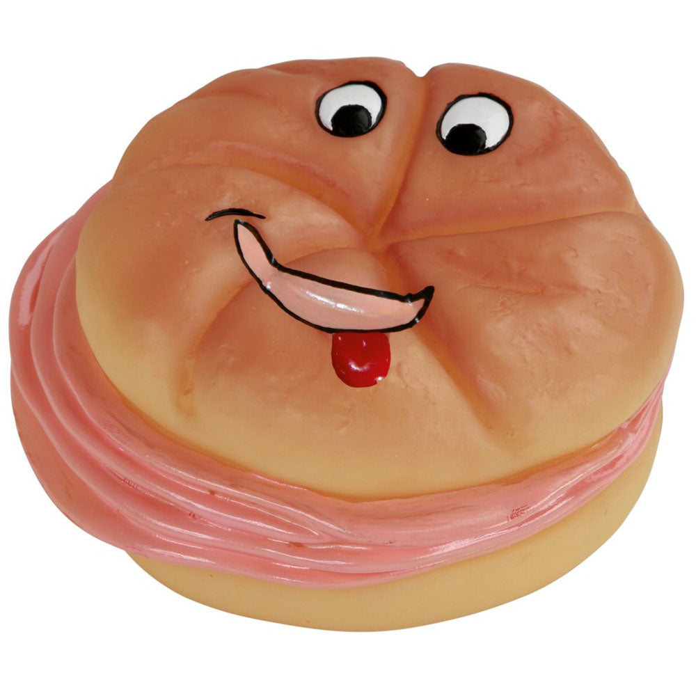 Panino imbottito Rex Giocattolo per Cani con Squeaker