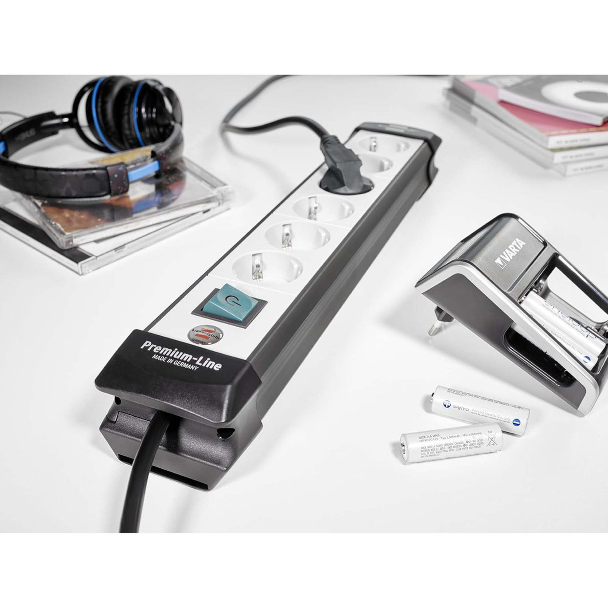 Ciabatta Elettrica Premium-Line 8 Prese Bianco 3m