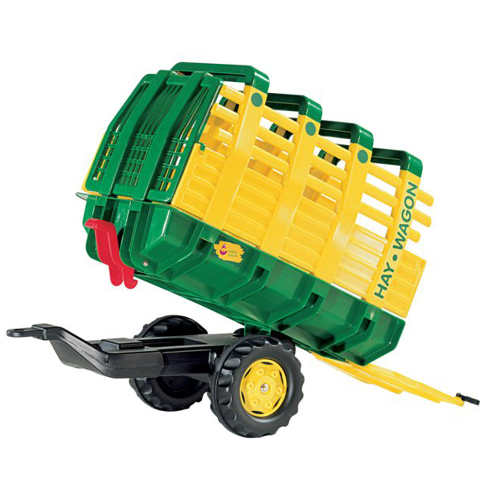 RollyToys Rimorchio Giallo Monoasse per Carico