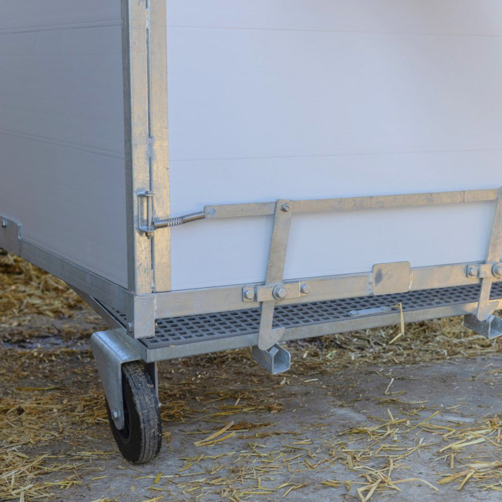 Box per vitelli grande premium con fondo orientabile resistente