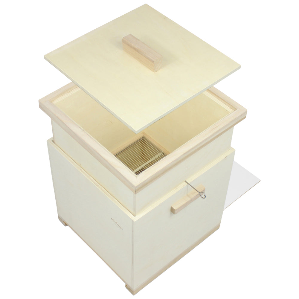 Cassetta Setaccio per Fuchi Plön con Escludiregina Telaio in Legno