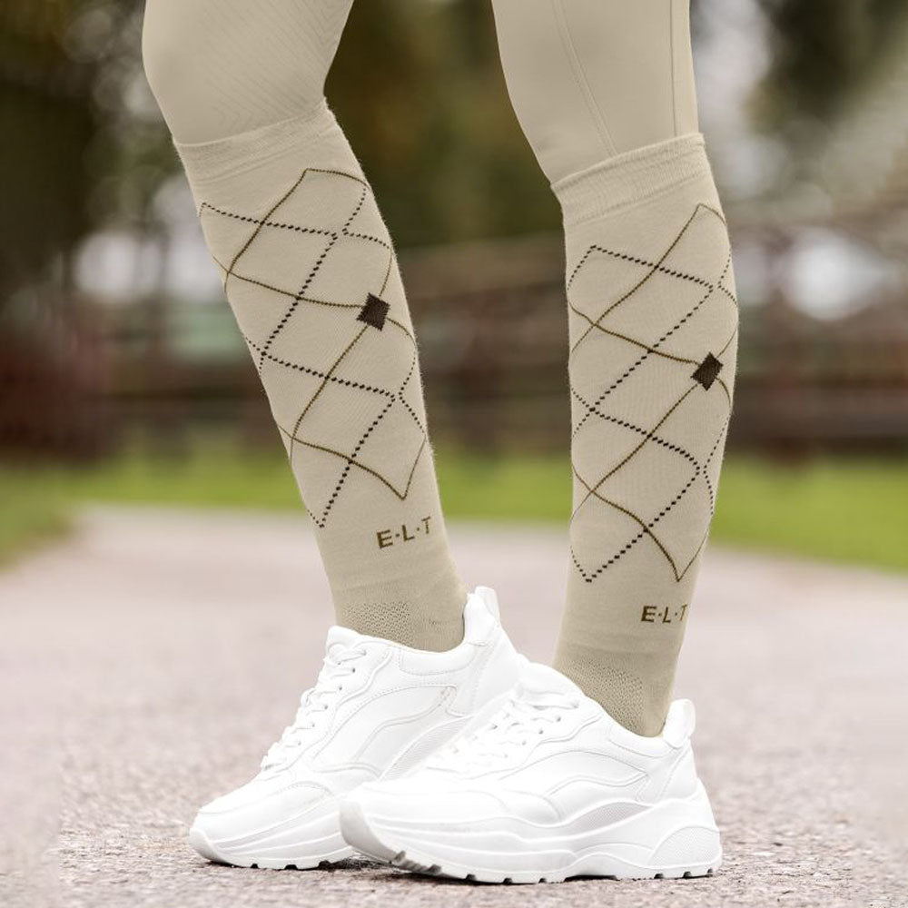 Calze Equitazione Argyle Classiche e Traspiranti