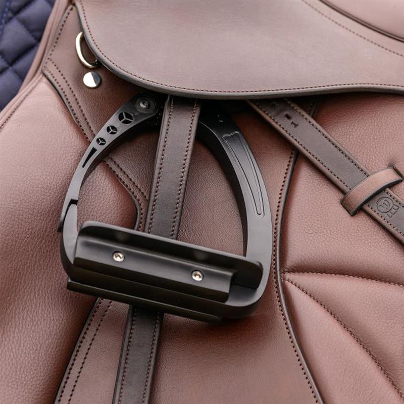 Pro Staffa di Sicurezza in per Equitazione con Cerniera Anticaduta - 12cm