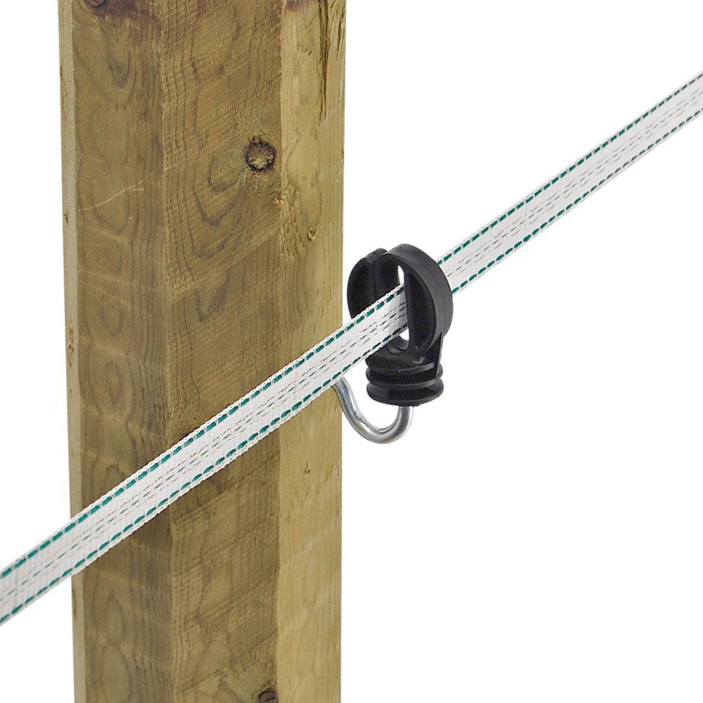 Isolatore ad Anello per Nastro Largo con Supporto Zincato 20mm - 25 pezzi